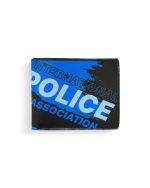 PORTOFEL DIN PIELE NATURALA – model IPA  DGR1 POLICE blue - fără insignă