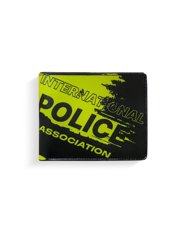 DGR1-lime-1 PORTOFEL DIN PIELE NATURALA – model IPA DGR1 POLICE yellow - fără insignă - imagine 1