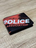 PORTOFEL DIN PIELE NATURALA – model IPA DGR1 POLICE orange - cu insignă - imagine 4