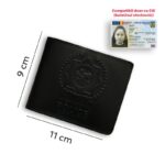 Portofel din piele naturală – IPA DGR 9 cu protecție RFID - fără insignă